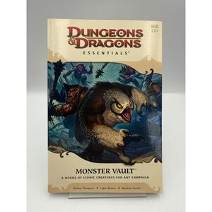 Dungeons & Dragons Essentials Monster Vault 4th Edition Book
